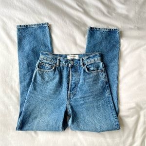 Reformation Cynthia High Rise Crop Shasta